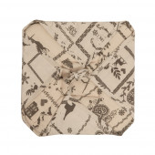 Lot de 6 galettes de chaise Montagne Beige