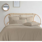Housses de couettes 280X240 + 2 taies percale 80 Fils ficelle
