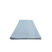 Lot de 6 mouchoirs blancs en coton 40x40 cm - Bordures élégantes, doux et résistants, idéal au quotidien