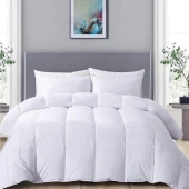 Couette hiver super chaude 500 g/m² - Fabrication française - Garnissage synthétique fibre creuse – Lavable en machine