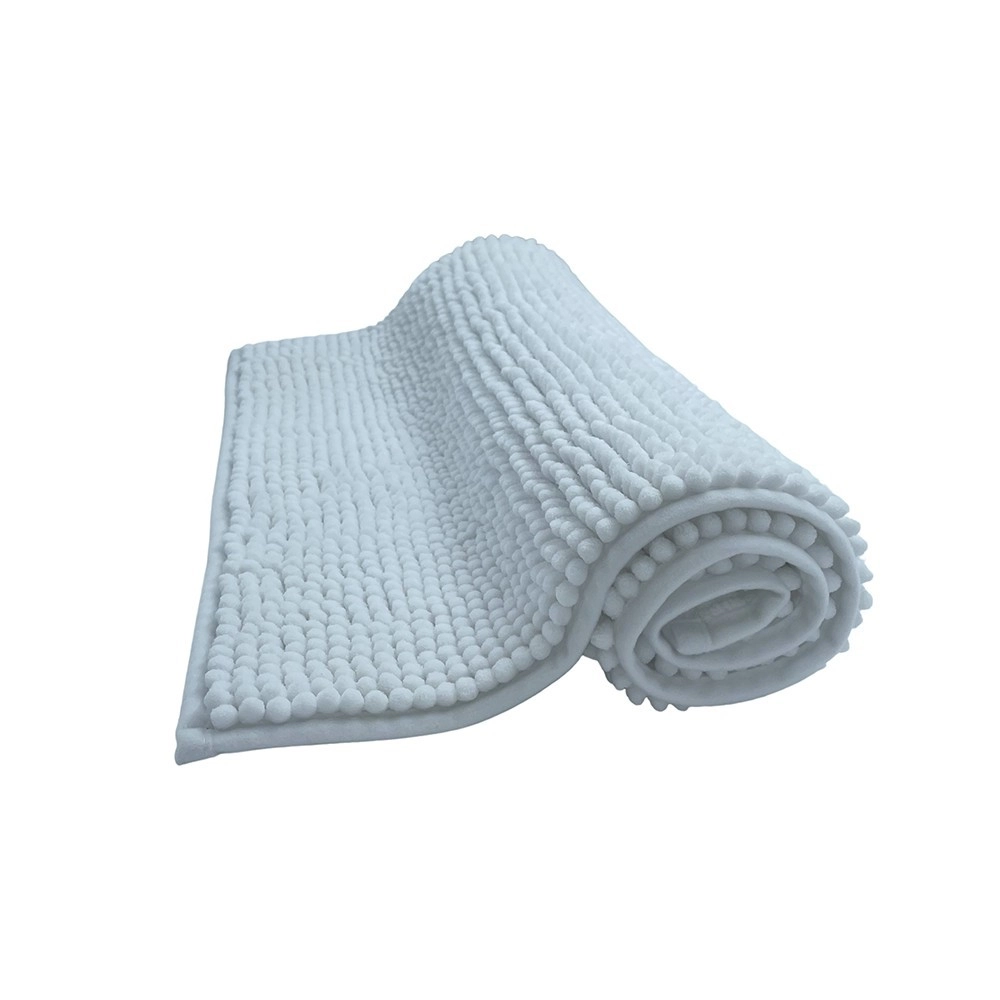 Tapis de bain Chenille Antidérapant Rectangulaire 50x80 cm
