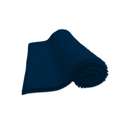 Tapis de bain Chenille bleu 50x80cm
