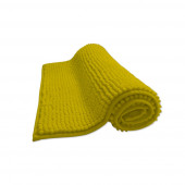 Tapis de bain Chenille jaune 50x80cm