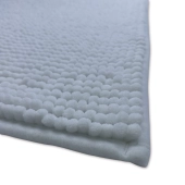Tapis de bain Chenille Antidérapant Rectangulaire 50x80 cm