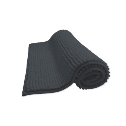 Tapis de bain Chenille anthracite 50x80cm