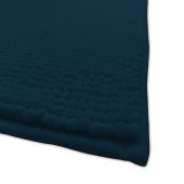 Zoom Tapis de bain Chenille bleu 50x80cm