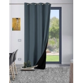 Rideau thermique GALENA 140x260 cm - Isolant et occultant, confort intérieur toutes saison, économie d'énergie