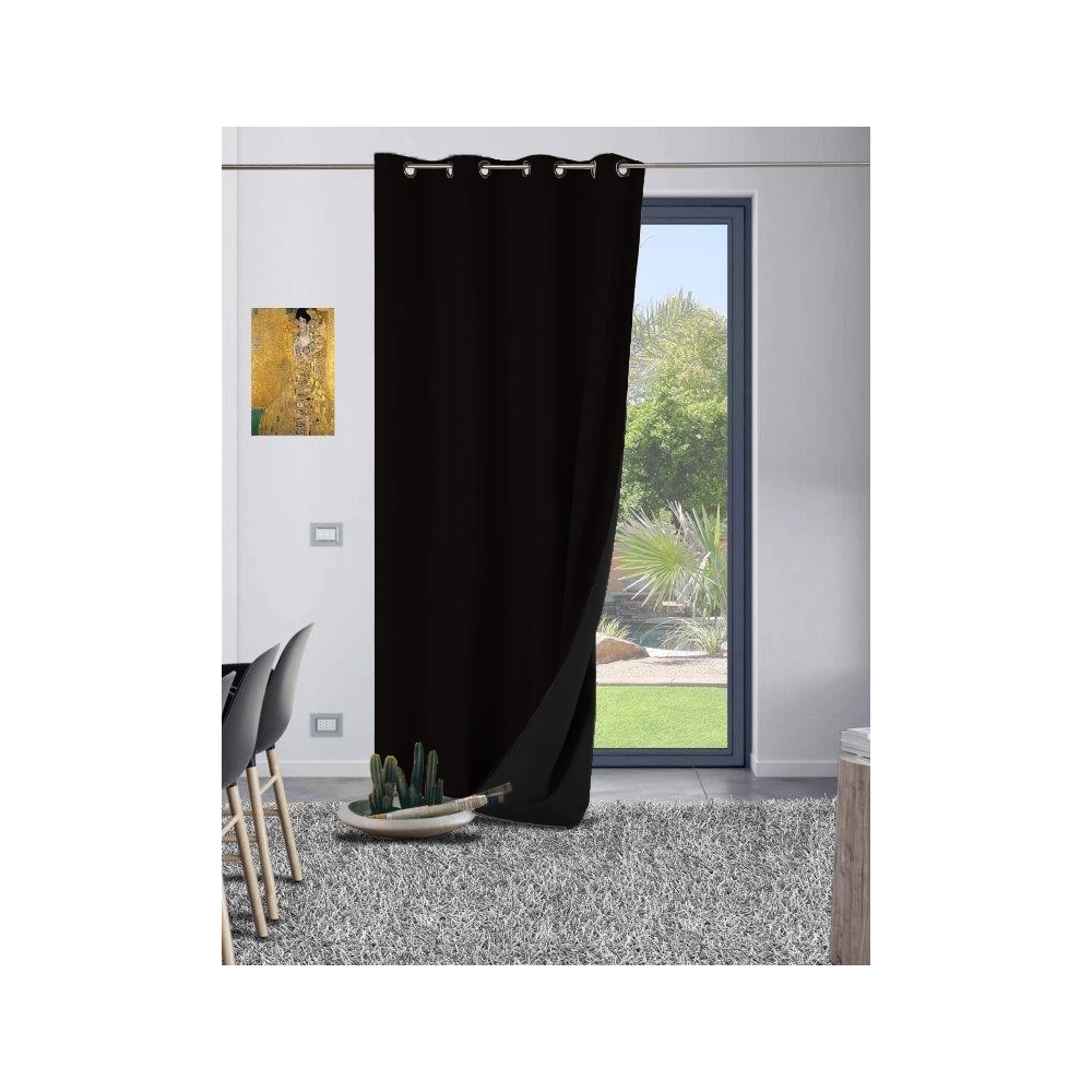 Rideau thermique GALENA 140x260 cm - Isolant et occultant, confort intérieur toutes saison, économie d'énergie