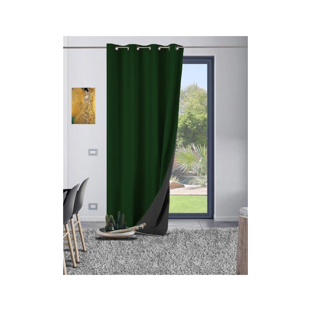 Rideau thermique GALENA 140x260 cm - Isolant et occultant, confort intérieur toutes saison, économie d'énergie