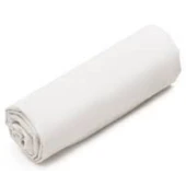 Drap Housse blanc 100% Coton pour lit double 140 ou 160 - Gamme Hôtel Airbnb