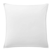 Housse de couette + taies blanches 100 % coton premium - Spéciales locations et hôtels, respirantes et facile d’entretien