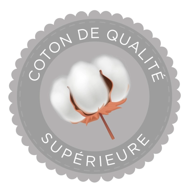 Housse de couette + taies blanches 100 % coton premium - Spéciales locations et hôtels, respirantes et facile d’entretien