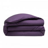 Housse de couette percale viiolet