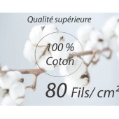 Coton 80 fils/m²