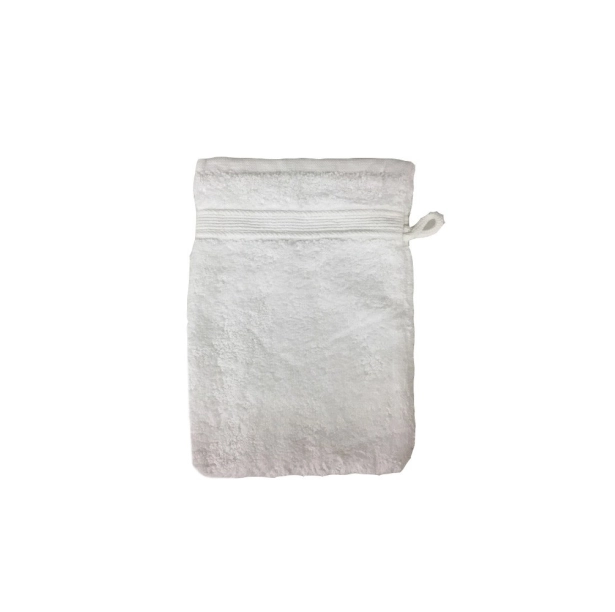 Lot de 10 gants de toilette 100 % coton éponge 600g/m² 20x15 cm - Absorbants, nettoient en douceur, pour un usage quotidien