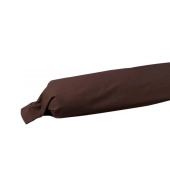 Taie Traversin 43x185 cm - Chocolat