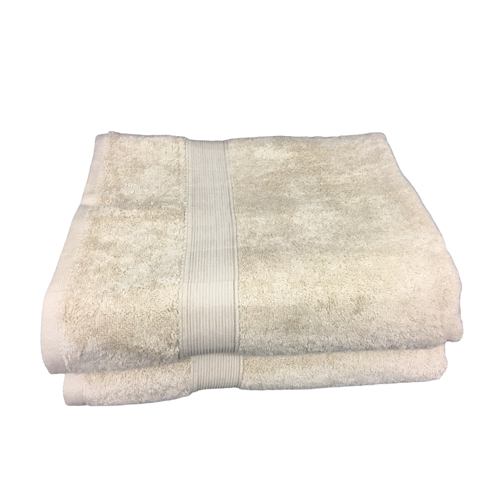 Lot de 5 serviettes éponges unies taupes, 100 % coton 600 g/m² - 3 dimensions pour tous usages, douceur et absorption