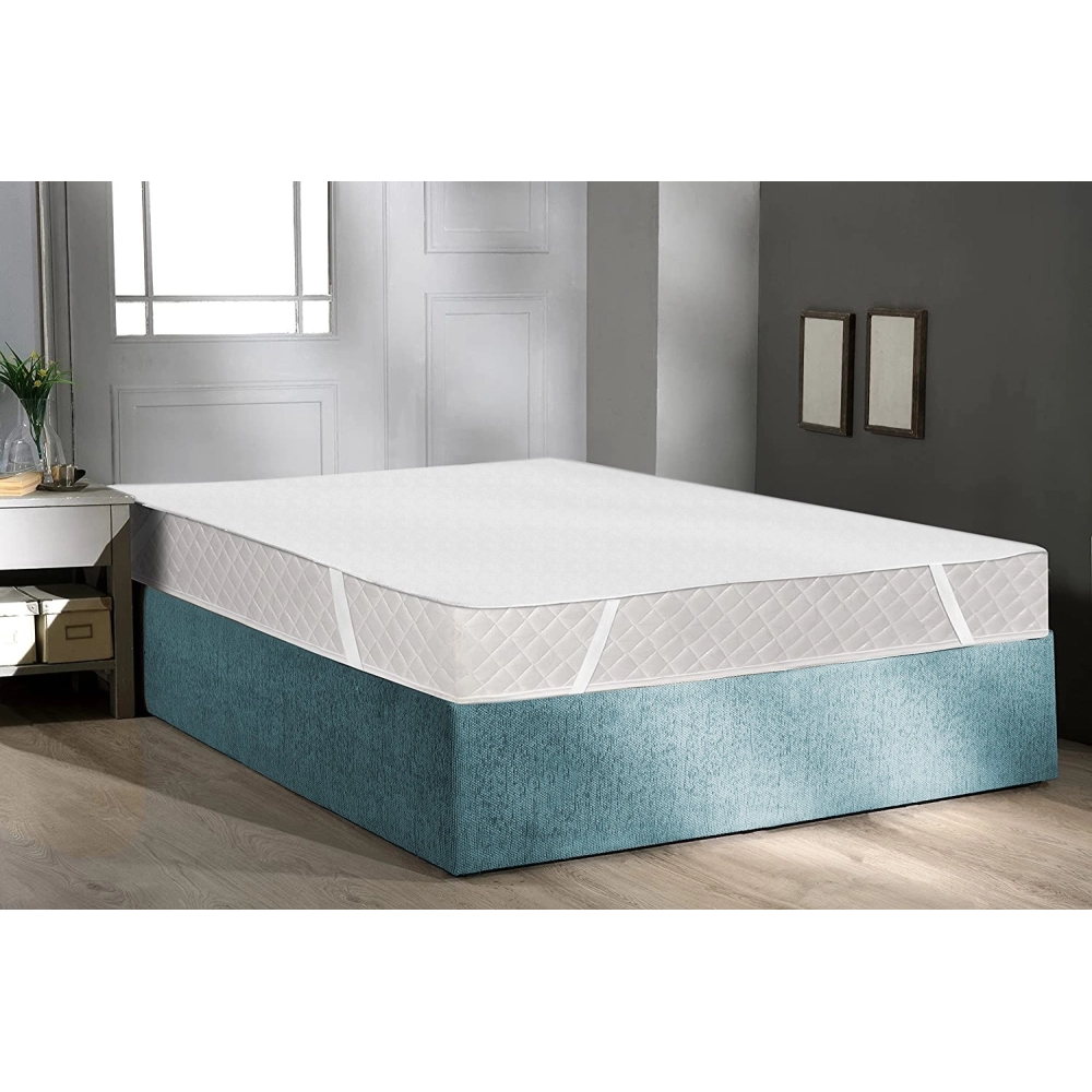 Protège Matelas Imperméable Molleton Coton 200g/m² 160x200 cm Plateau
