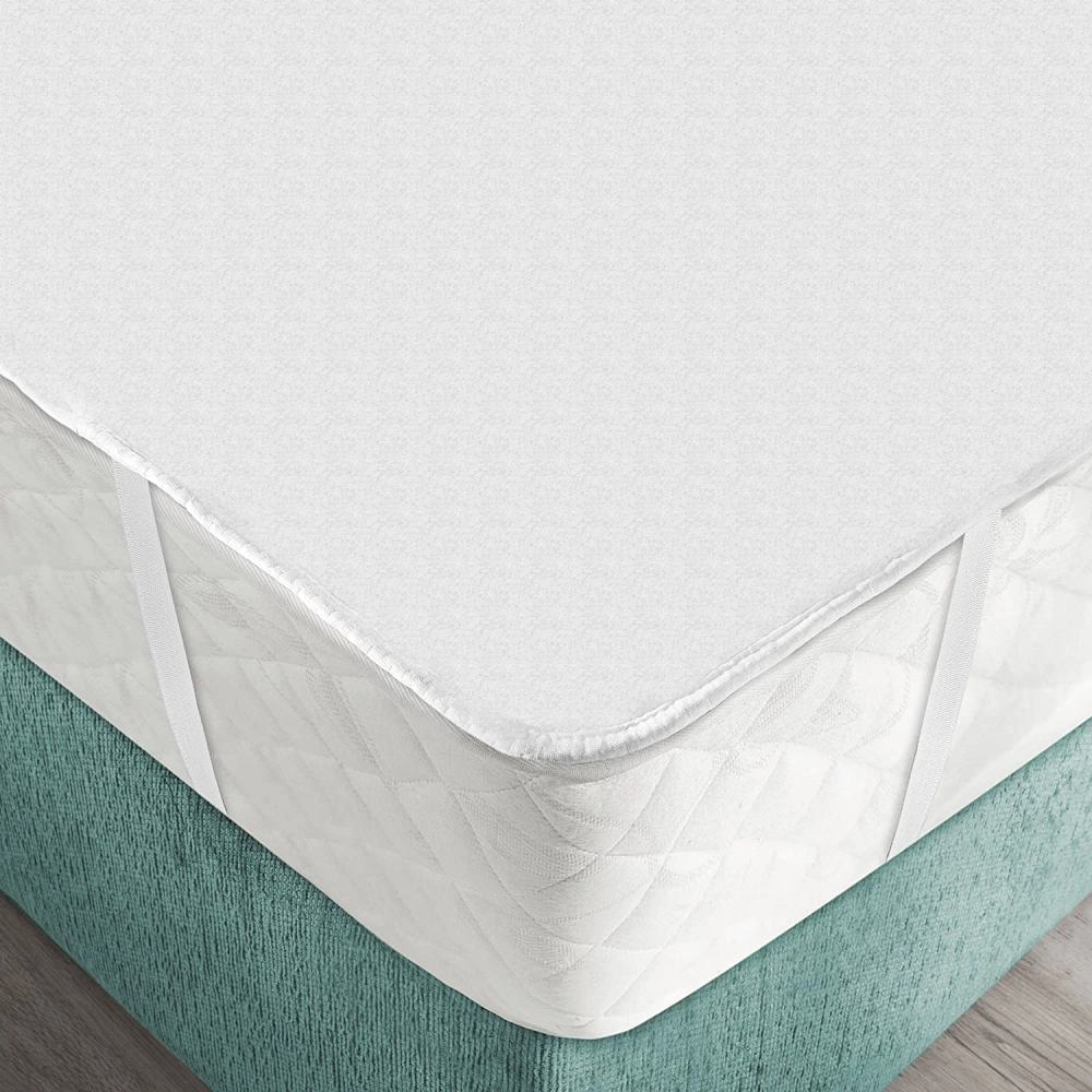 Protège Matelas Imperméable Molleton Coton 200g/m² 140x190 Plateau
