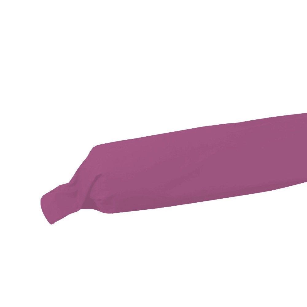 Taie de Traversin 43x185 cm – 100% Coton 57 fils/ cm² Doux et Résistant – Fabrication Française, Confort, Hygiène