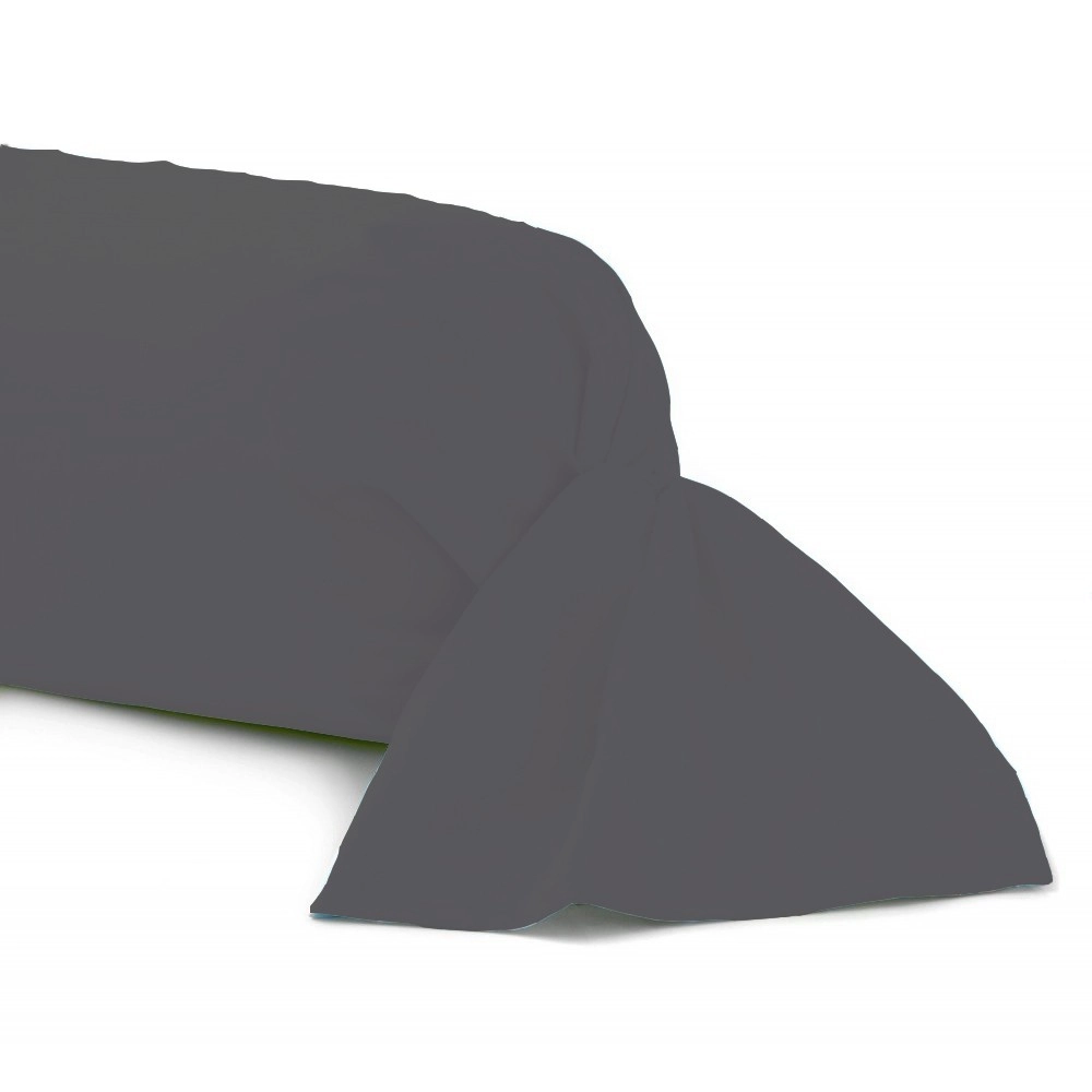 Taie de Traversin 43x185 cm – 100% Coton 57 fils/ cm² Doux et Résistant – Fabrication Française, Confort, Hygiène