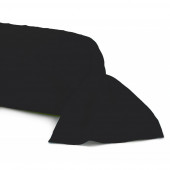 Taie de traversin 43x185 cm fabrication française 100% coton noir