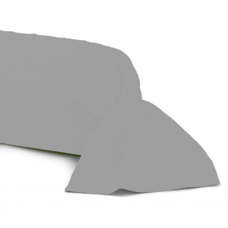 Taie de traversin 43x185 cm fabrication française 100% coton gris souris