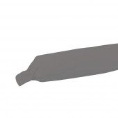 taie de traversin gris souris fabrication française