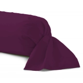 Taie de Traversin 43x185 cm – 100% Coton 57 fils/ cm² Doux et Résistant – Fabrication Française, Confort, Hygiène