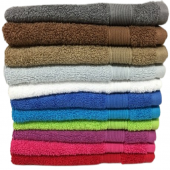 Lot de 2 Serviettes Invités Blanche - 30x50