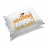 Oreiller sensation duvet 50x70 cm avec encart