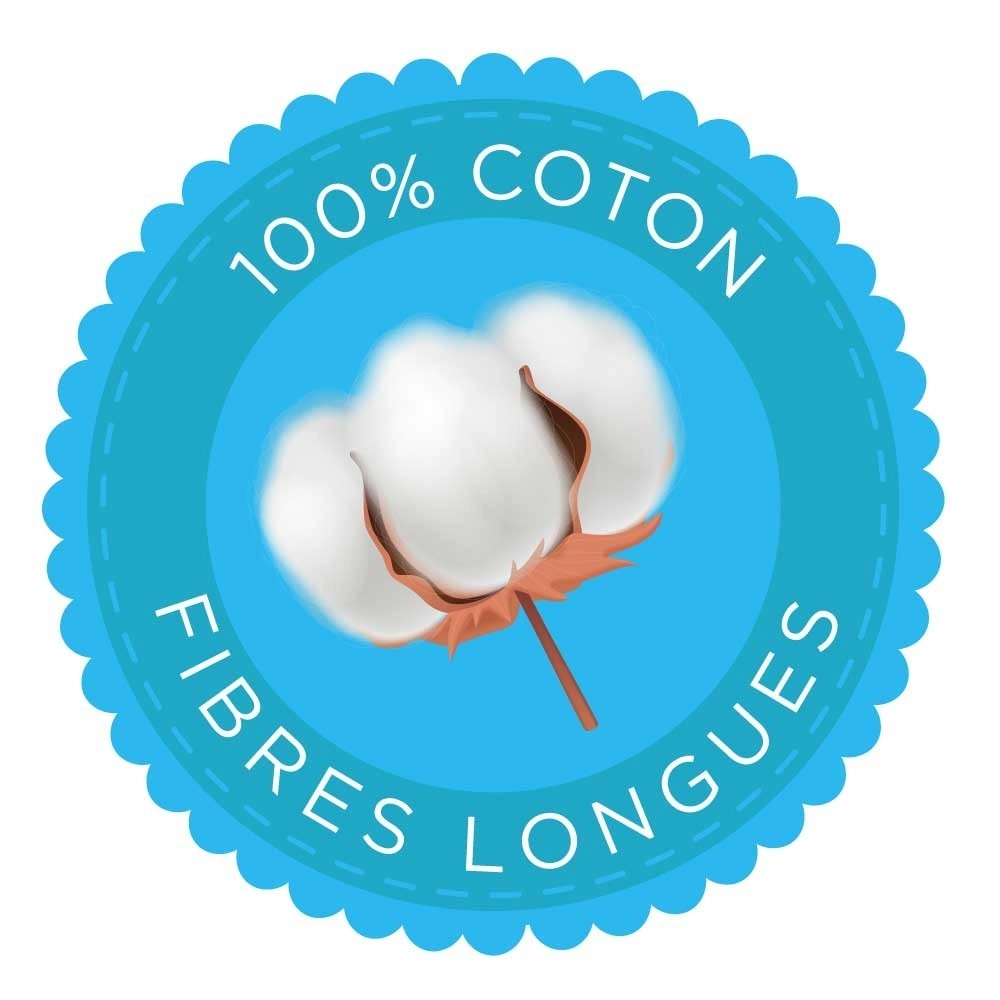 Pack 4 pièces - Oreillers super gonflants coton 65x65 cm + 2 sous taies - Ferme