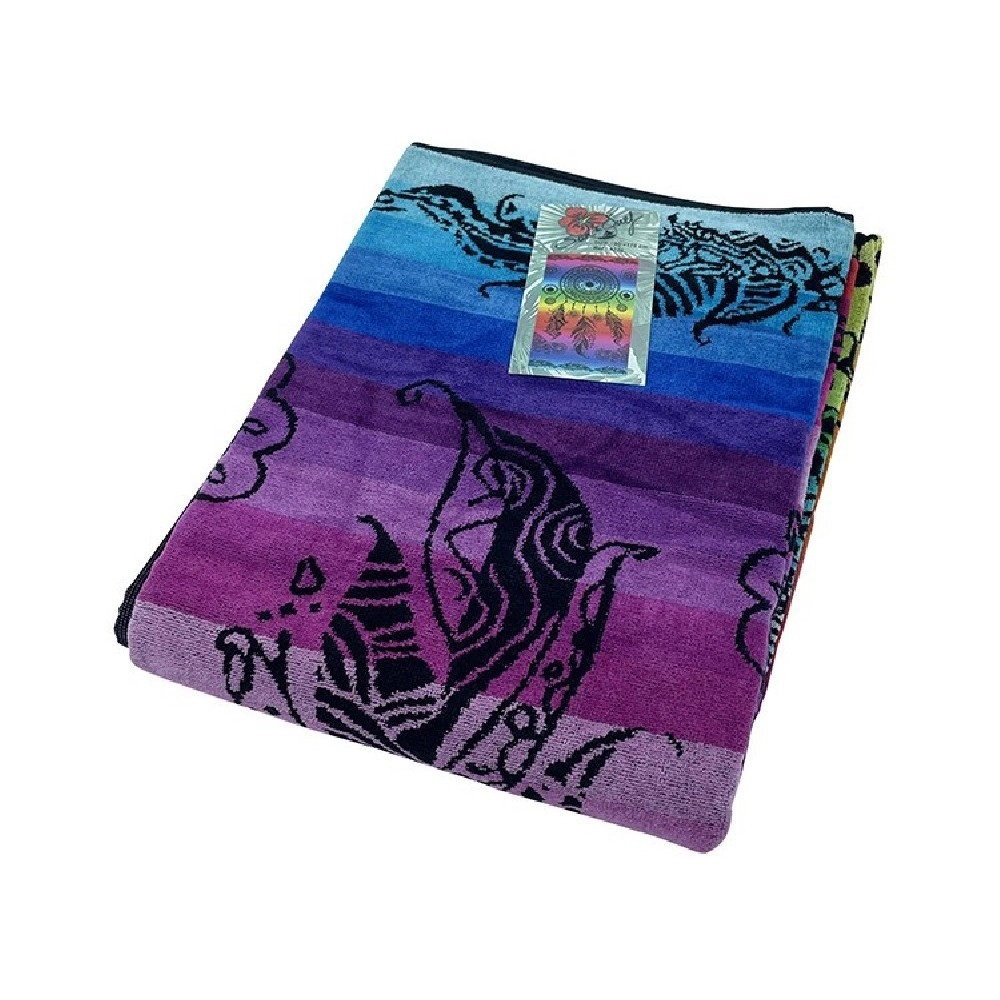 Serviette de plage Dreamcatcher Multicolore 90x170