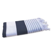 Foutas doublées Bicolore drap de plage 100% coton d'Egypte 90x170cm