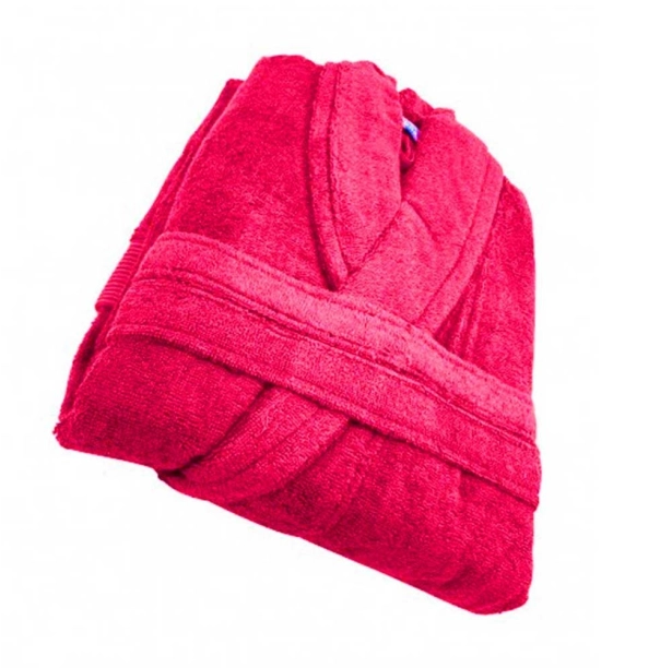 Peignoir de bain à col châle 70% coton et 30% bambou 450 g/m² - Doux et ultra-absorbant – hypoallergénique – Coupe mixte