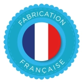 Lot de 2 oreillers 45x70 cm anti-acariens fabrication Françasie - Confort sain, protection triple action