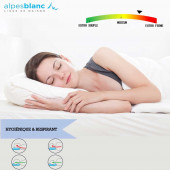 indice de fermeté oreiller en plume rectangle