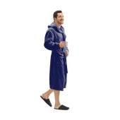 Peignoir de bain avec capuche 450 g/m² – 70% Coton peigné, 30% Bambou – Ultra doux, confortable et absorbant – hypoallergénique