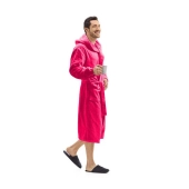 Peignoir de bain avec capuche 450 g/m² – 70% Coton peigné, 30% Bambou – Ultra doux, confortable et absorbant – hypoallergénique