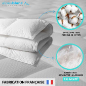 composition couettes duvet jumelables 4 saisons fabriquées en France