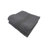 Lot de 2 Serviettes de Bain 600 g/m² – Coton & Bambou Ultra Doux, Absorbantes et Résistantes pour Salle de Bain Confort