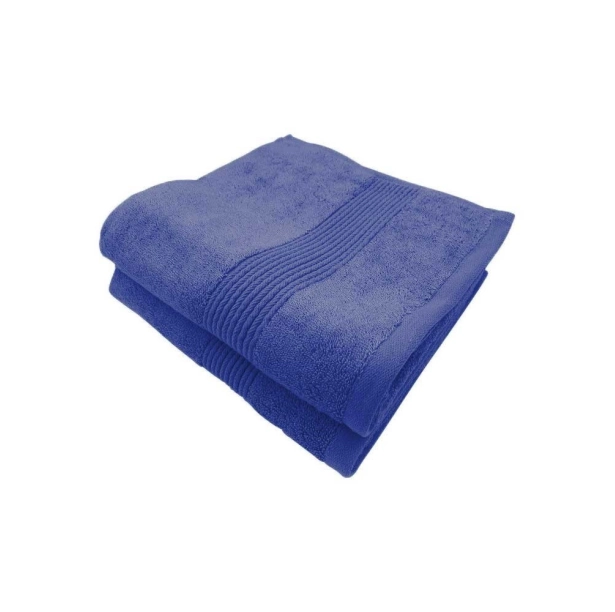 Lot de 2 Serviettes de Bain 600 g/m² – Coton & Bambou Ultra Doux, Absorbantes et Résistantes pour Salle de Bain Confort