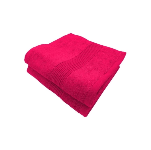 Lot de 2 Serviettes de Bain 600 g/m² – Coton & Bambou Ultra Doux, Absorbantes et Résistantes pour Salle de Bain Confort