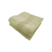 Lot de 2 Serviettes de Bain 600 g/m² – Coton & Bambou Ultra Doux, Absorbantes et Résistantes pour Salle de Bain Confort