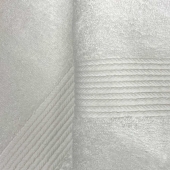 Lot De 2 Serviettes De Bain En Bambou - 74x34 Cm, 700 G/m² - Extra Douces, Absorbantes, Séchage Rapide - Qualité Spa