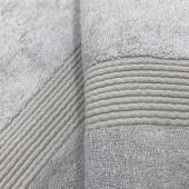 Lot de 2 Serviettes de Bain 600 g/m² – Coton & Bambou Ultra Doux, Absorbantes et Résistantes pour Salle de Bain Confort