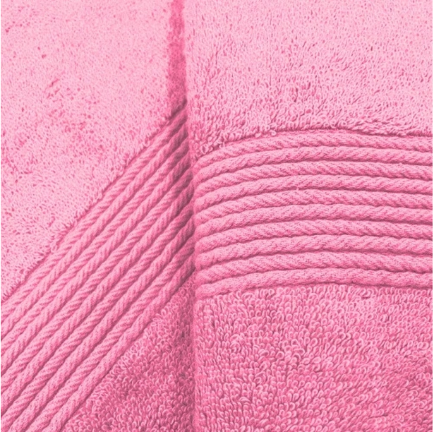Lot de 2 Serviettes de Bain 600 g/m² – Coton & Bambou Ultra Doux, Absorbantes et Résistantes pour Salle de Bain Confort