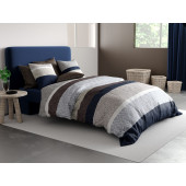 Housse de couette CRISTAL 220x240cm - 57 fils/cm² 100% Coton