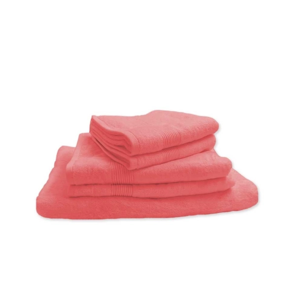 Lot de 5 serviettes de bain 600 g/m² en coton et bambou - Ultra-douces et absorbantes, qualité premium, anti-bactériennes