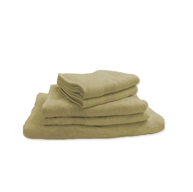 Lot de 5 serviettes de bain 600 g/m² en coton et bambou - Ultra-douces et absorbantes, qualité premium, anti-bactériennes